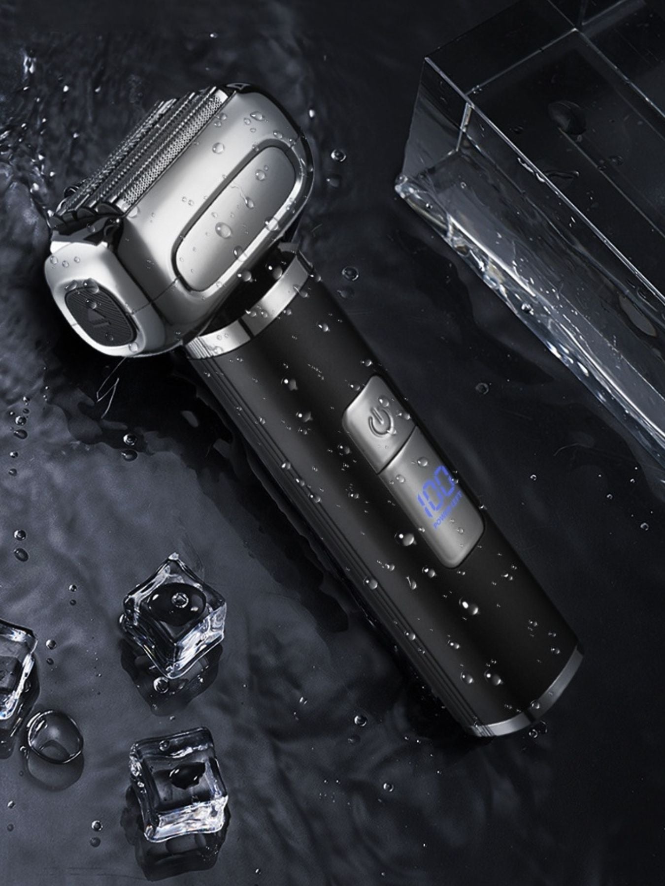Waterproof Electric Foil Shaver with LED Display - jeansmahones.com