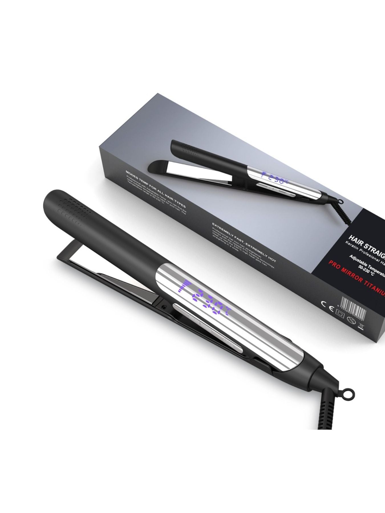 Adjustable Temperature Hair Straightener - jeansmahones.com