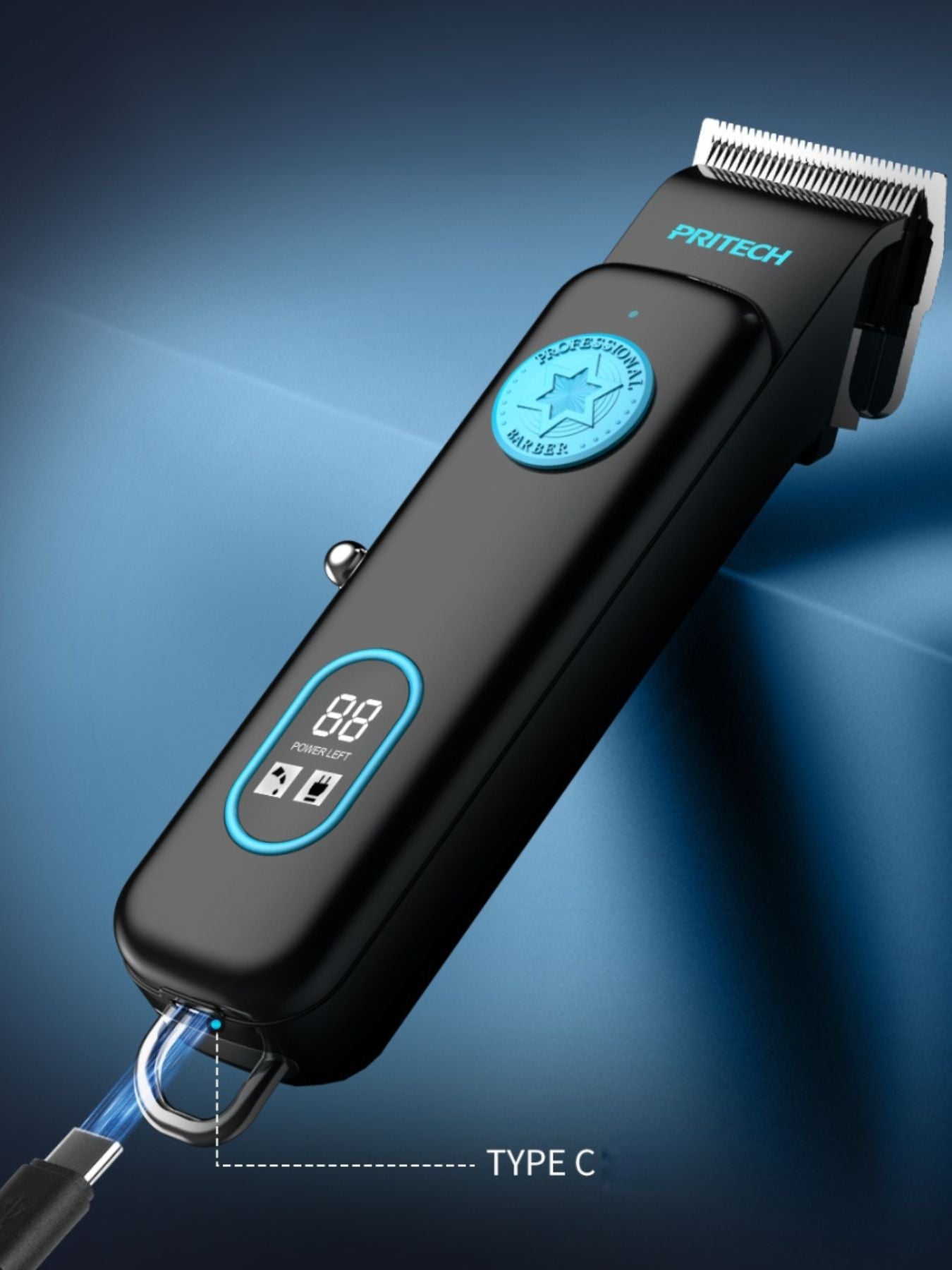 Cordless Hair Clipper with LED Display - jeansmahones.com