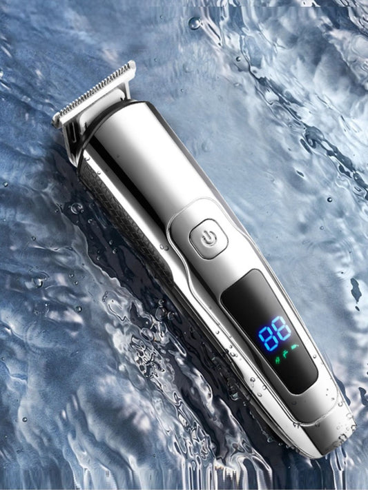 Waterproof Hair Clipper with LED Display - jeansmahones.com