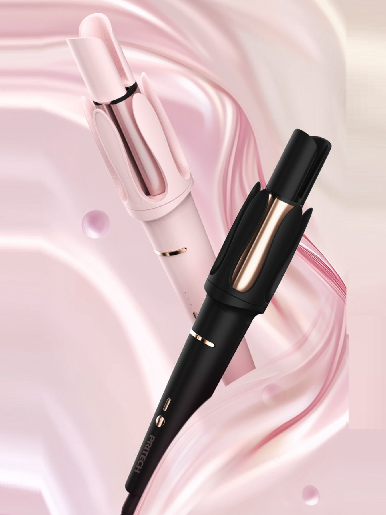 Automatic Rotating Hair Curling Iron - jeansmahones.com