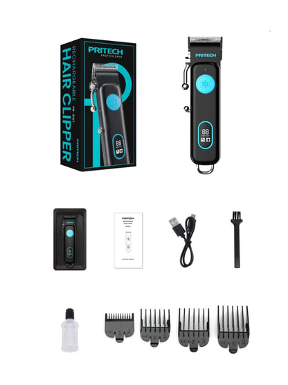 Cordless Hair Clipper with LED Display - jeansmahones.com