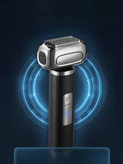 Waterproof Electric Foil Shaver with LED Display - jeansmahones.com
