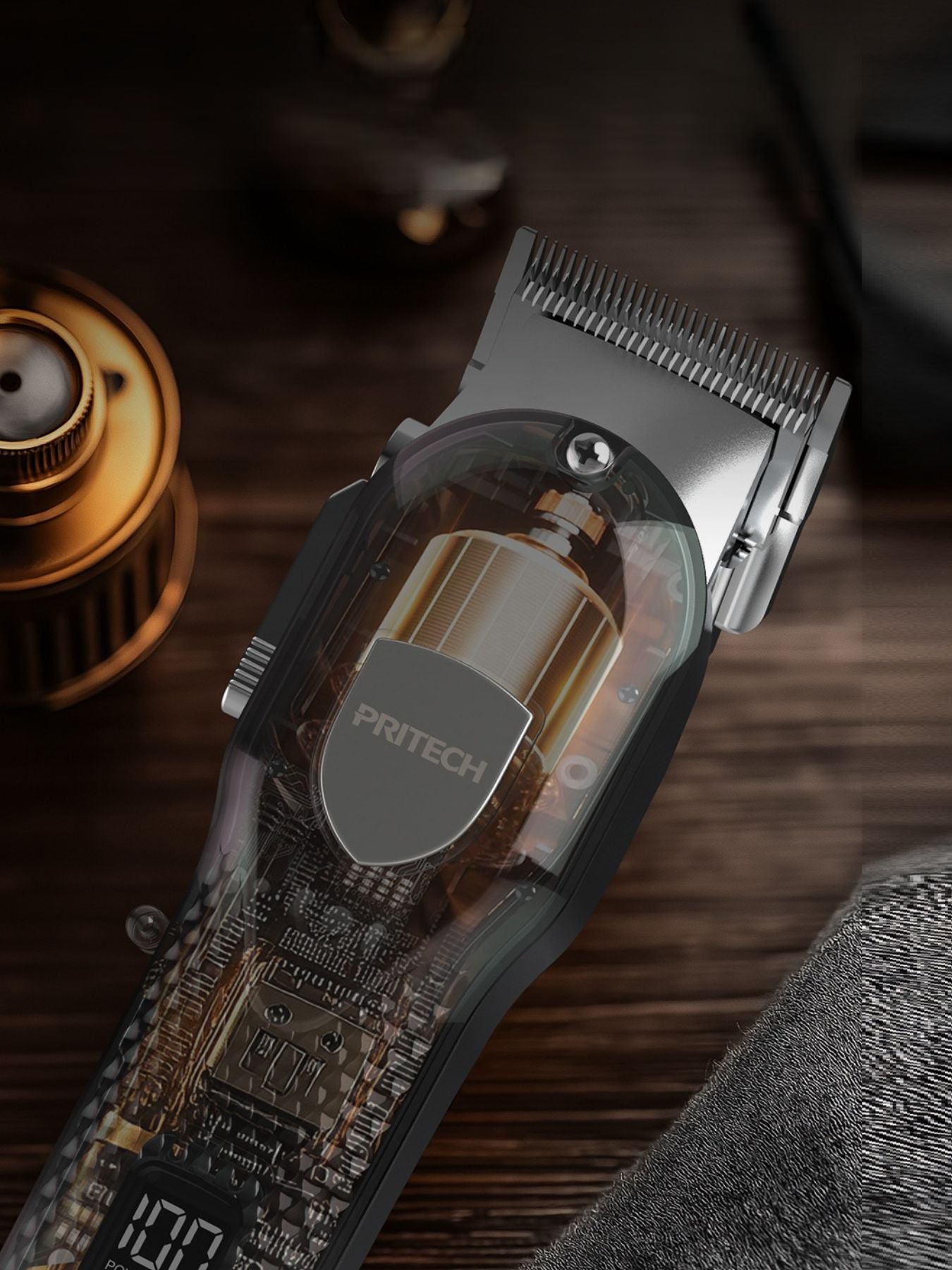 Cordless Hair Clipper with LED Display - jeansmahones.com